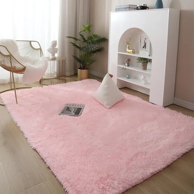Oak & Coral | Plush Soft Area Rug | Modern Wilton Style