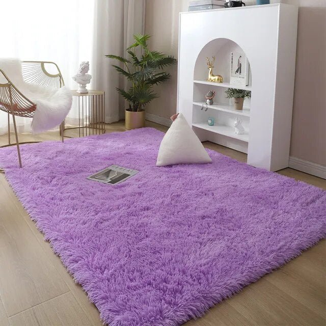 Oak & Coral | Plush Soft Area Rug | Modern Wilton Style