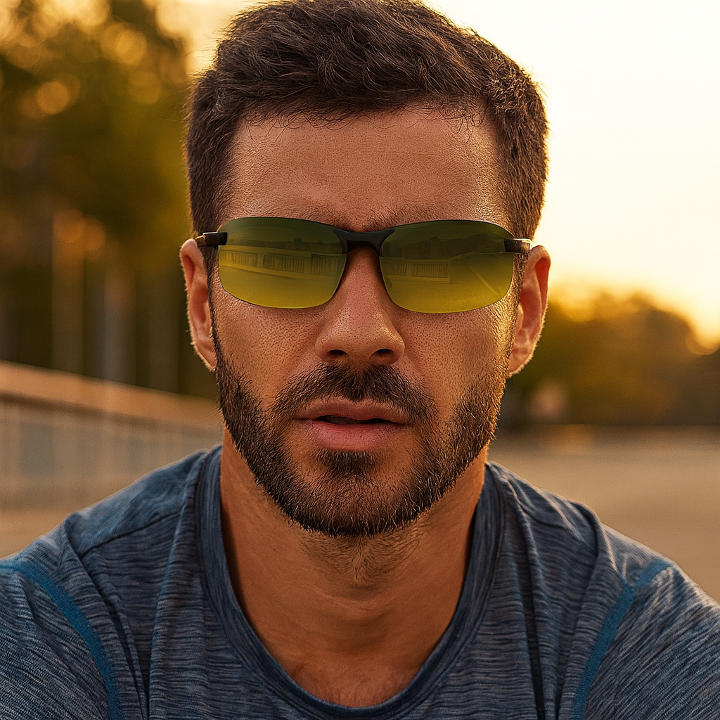 Oak & Coral | Polarized Photochromic Sports Sunglasses
