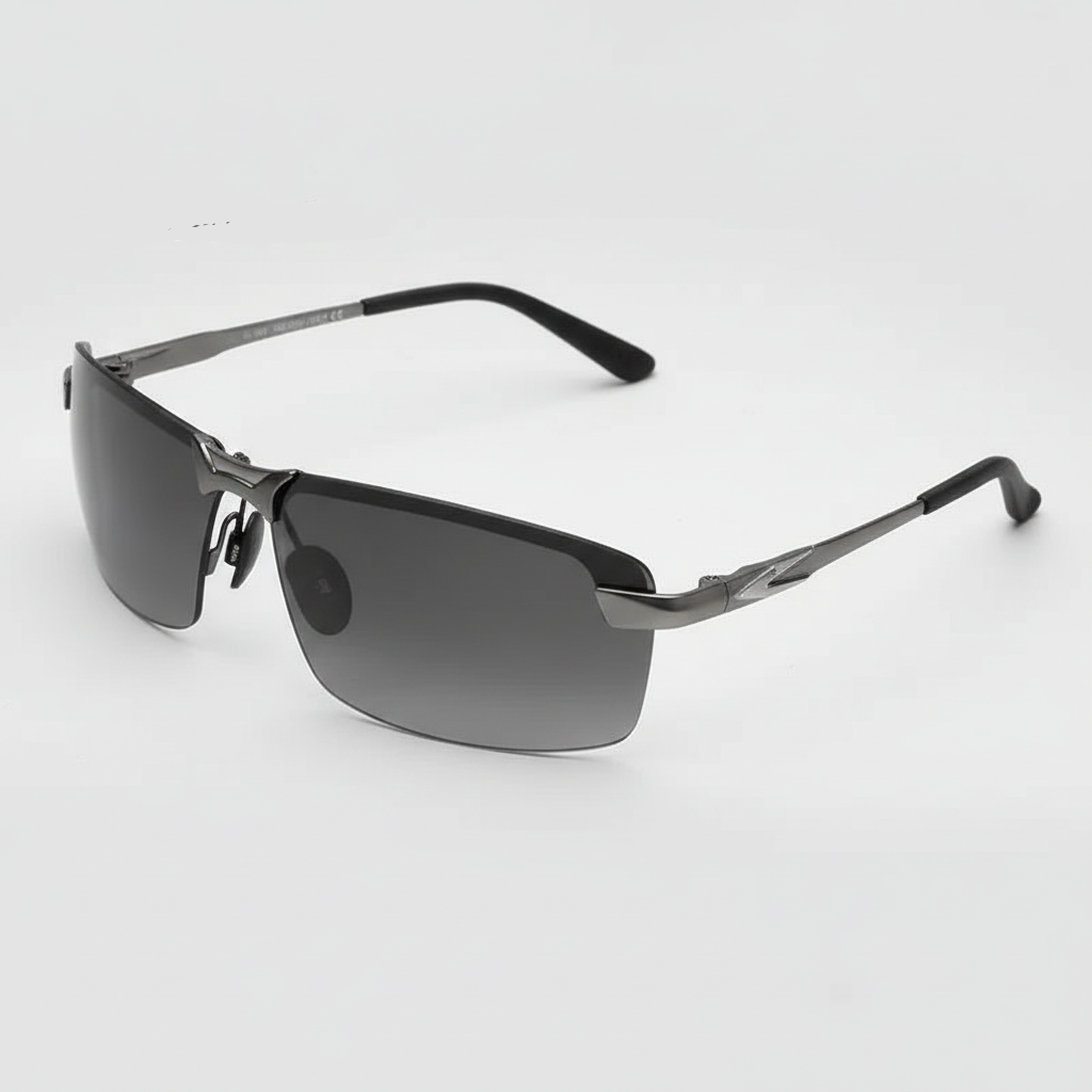 Oak & Coral | Polarized Photochromic Sunglasses | UV400 Protection | Automatic Light Adjustment (Day & Night) | Intelligent Glare Reduction for Drivers & Outdoors