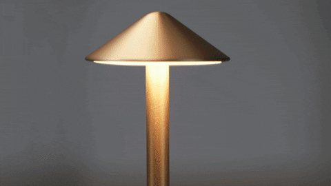 Oak & Coral | Portable Table Lamp - Cordless Lamp with Dimmable Pina Pro Inspiration