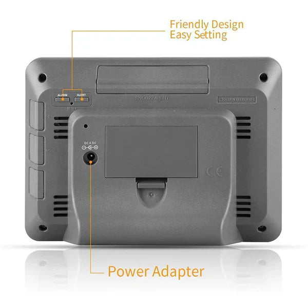 Oak & Coral | Premium Wireless Home Weather Station – Accurate Indoor and Outdoor Monitoring