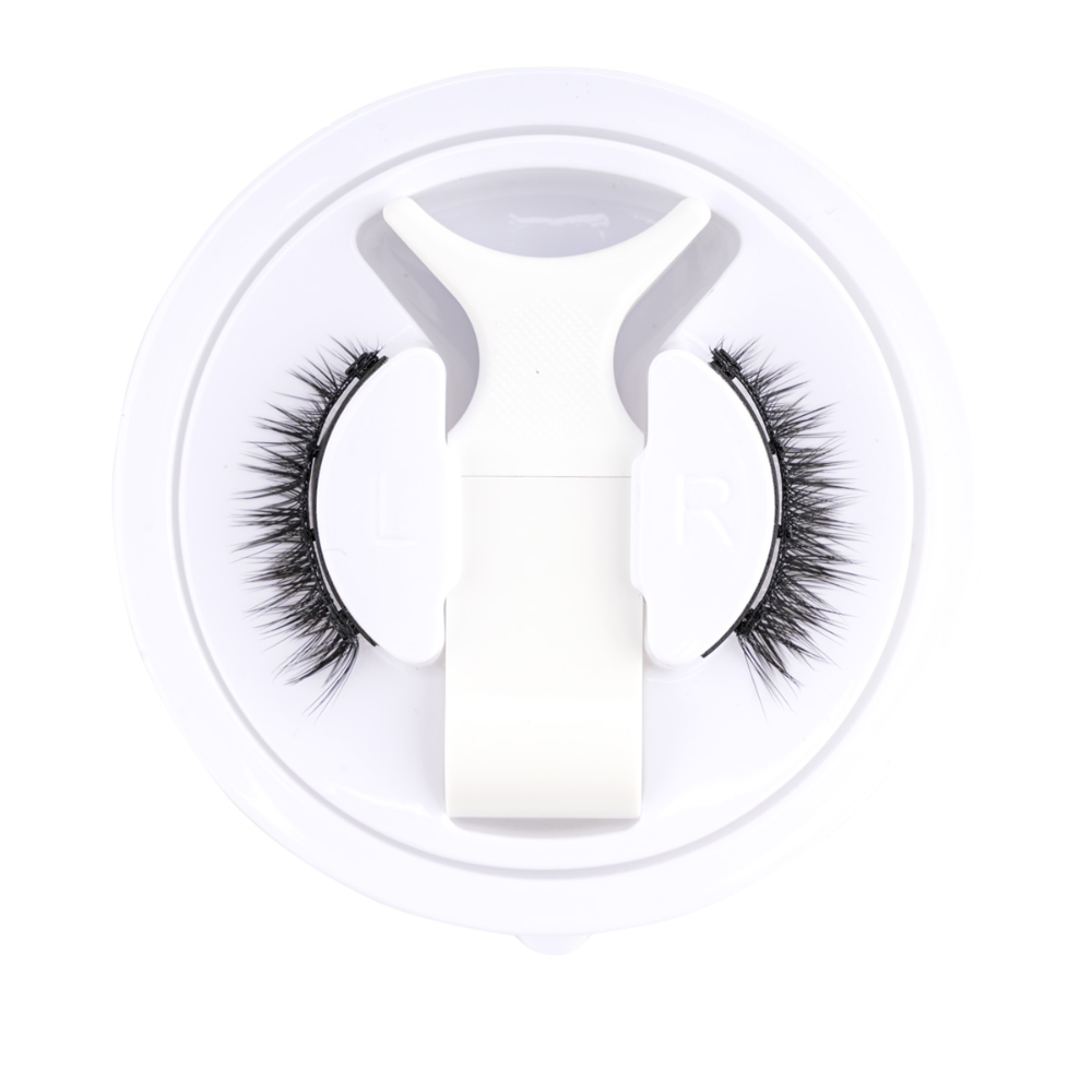 Oak & Coral | Professional Magnetic Eyelash Set | Glue-Free & Reusable | 3D Volume Effect | Includes Precision Applicator | Wind & Water Resistant | Hypoallergenic