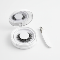 Oak & Coral | Professional Magnetic Eyelash Set | Glue-Free & Reusable | 3D Volume Effect | Includes Precision Applicator | Wind & Water Resistant | Hypoallergenic