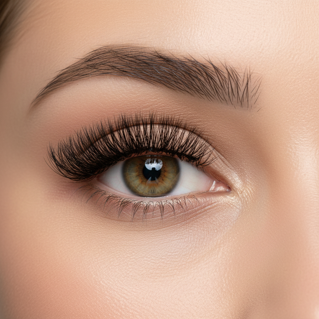 Oak & Coral | Professional Magnetic Eyelash Set | Glue-Free & Reusable | 3D Volume Effect | Includes Precision Applicator | Wind & Water Resistant | Hypoallergenic