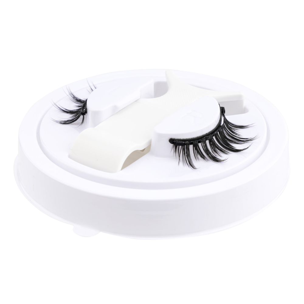 Oak & Coral | Professional Magnetic Eyelash Set | Glue-Free & Reusable | 3D Volume Effect | Includes Precision Applicator | Wind & Water Resistant | Hypoallergenic