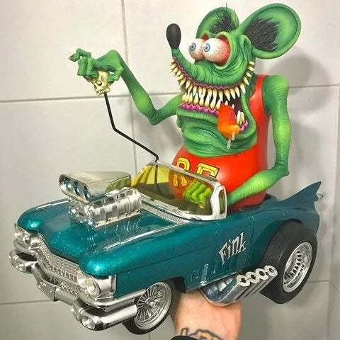 Oak & Coral | Rat Fink Collectible Model Toy Halloween Decoration