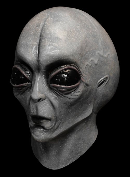 Oak & Coral | Realistic Alien Mask – Latex and Silicone Halloween Mask for Cosplay and Parties