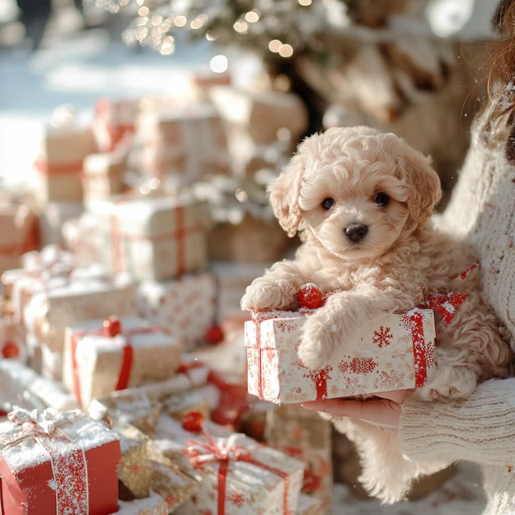 Oak & Coral | Realistic Dog for Kids that Responds to Touch