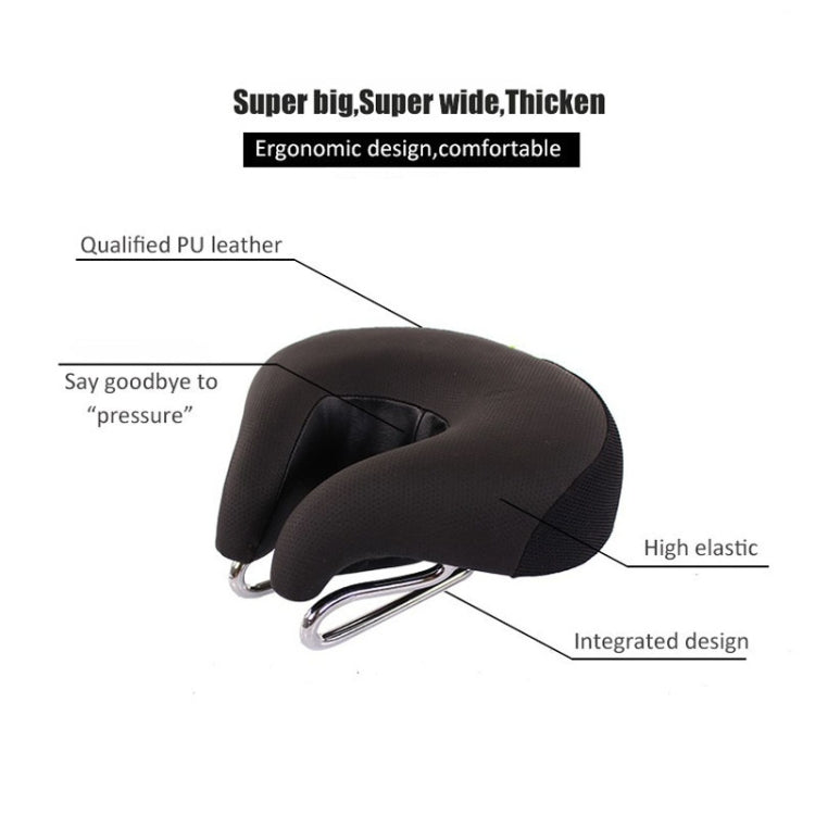 Oak & Coral | Seamless Bicycle Seat Mountain Bike Thick Soft Padding (Green)