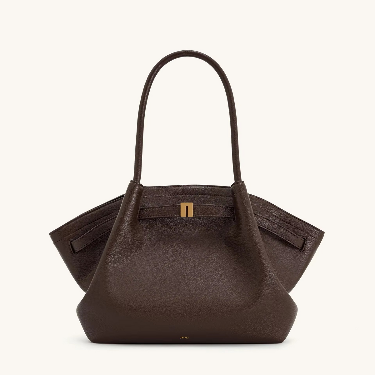 Oak & Coral | Shoulder Bag Hana Pattern Faux Suede Appearance and Large Capacity