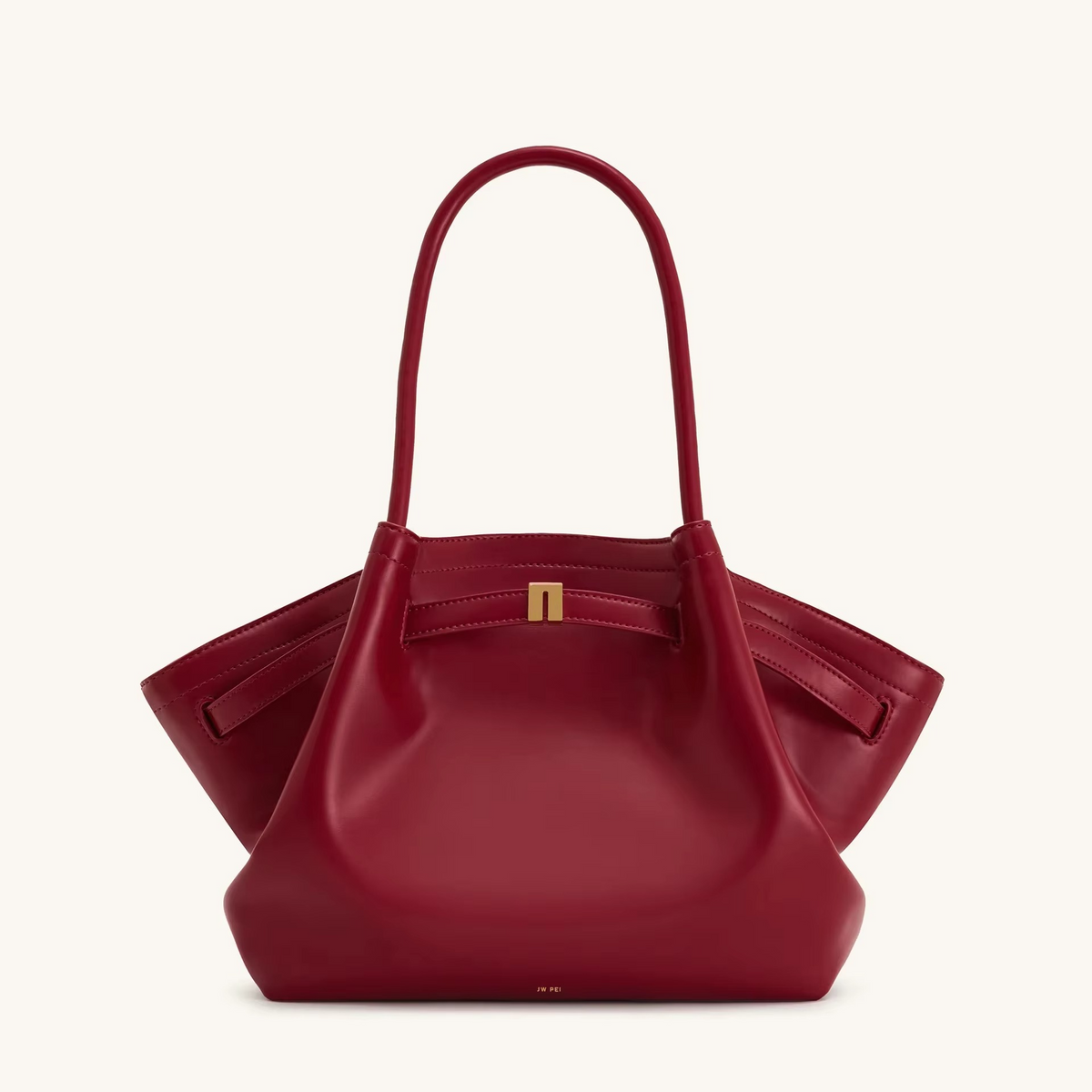 Oak & Coral | Shoulder Bag Hana Pattern Faux Suede Appearance and Large Capacity
