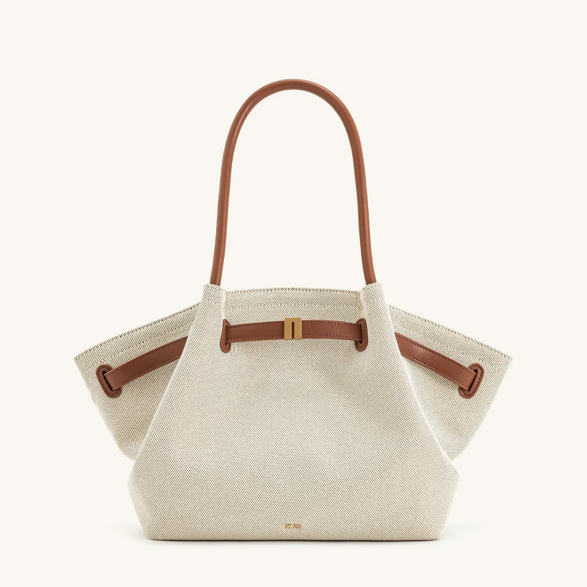 Oak & Coral | Shoulder Bag Hana Pattern Faux Suede Appearance and Large Capacity