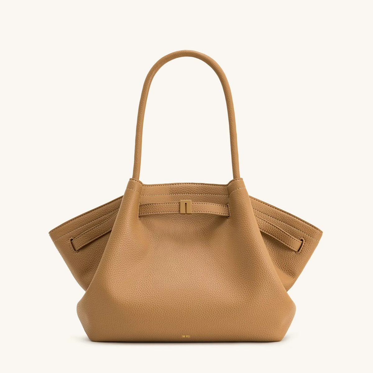 Oak & Coral | Shoulder Bag Hana Pattern Faux Suede Appearance and Large Capacity