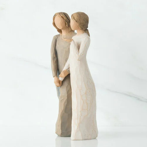 Oak & Coral | Sisters Figurine made of Resin