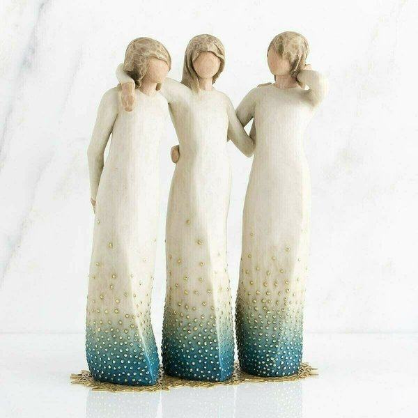 Oak & Coral | Sisters Figurine made of Resin