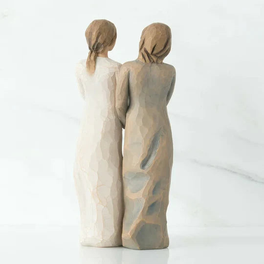 Oak & Coral | Sisters Figurine made of Resin