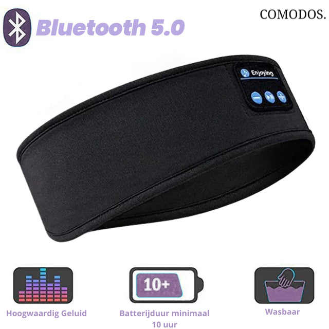 Oak & Coral | Sleep Headband with Wireless Bluetooth Headphones