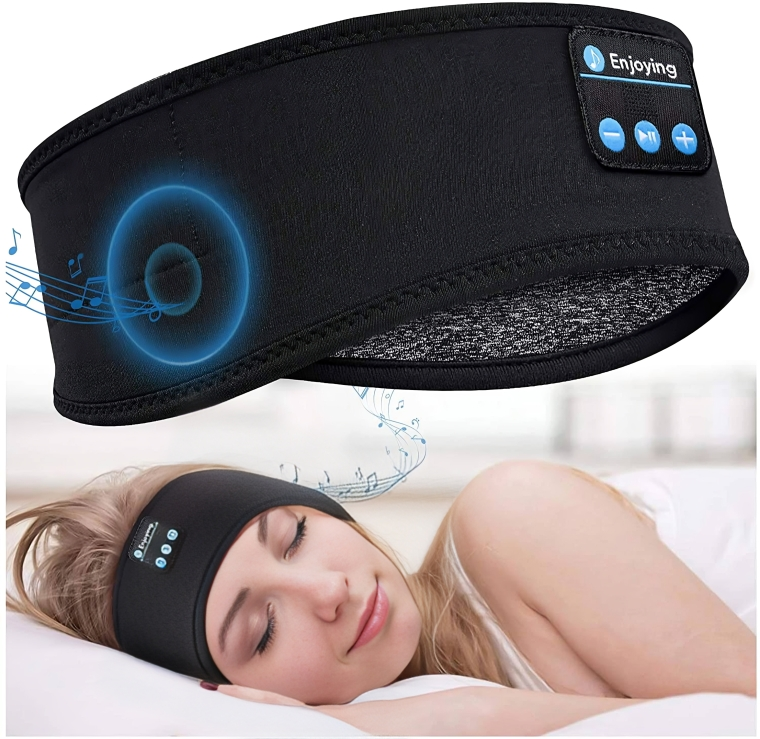 Oak & Coral | Sleep Headband with Wireless Bluetooth Headphones
