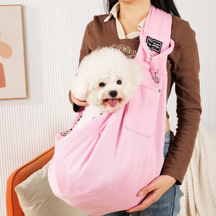 Oak & Coral | Sling Pet Carrier with Adjustable Strap