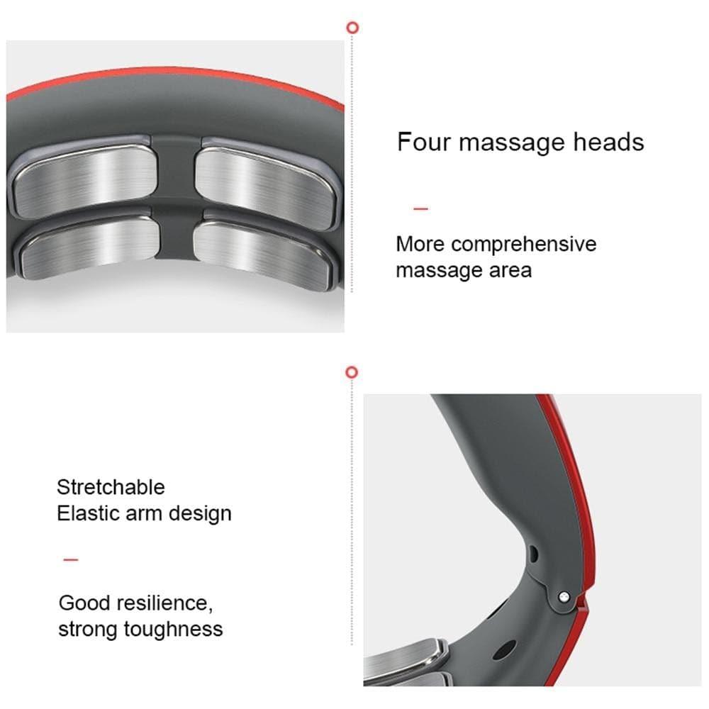 Oak & Coral | Smart 4D Neck and Shoulder Massager with Heat for Neck and Shoulder Relief
