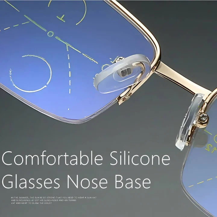 Oak & Coral | Smart Progressive Reading Glasses with Blue Light & UV Protection