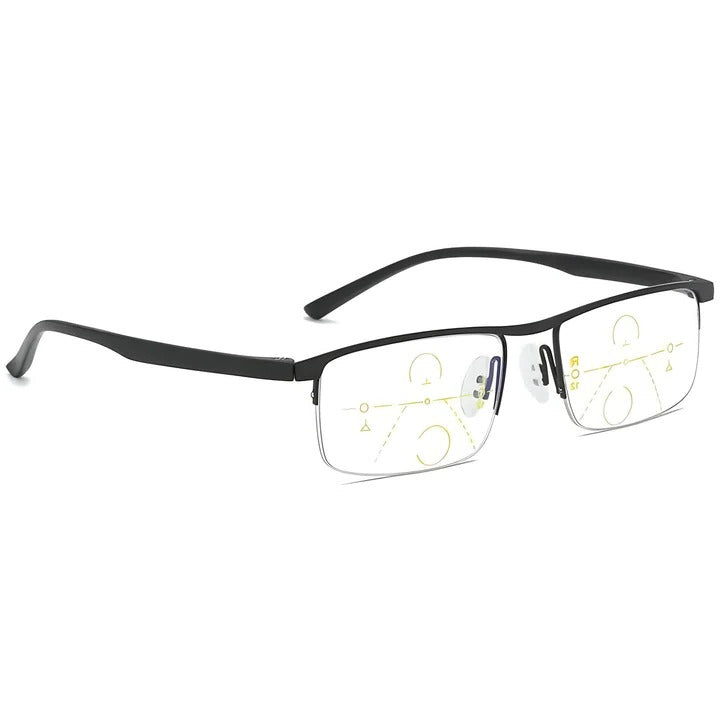 Oak & Coral | Smart Progressive Reading Glasses with Blue Light & UV Protection