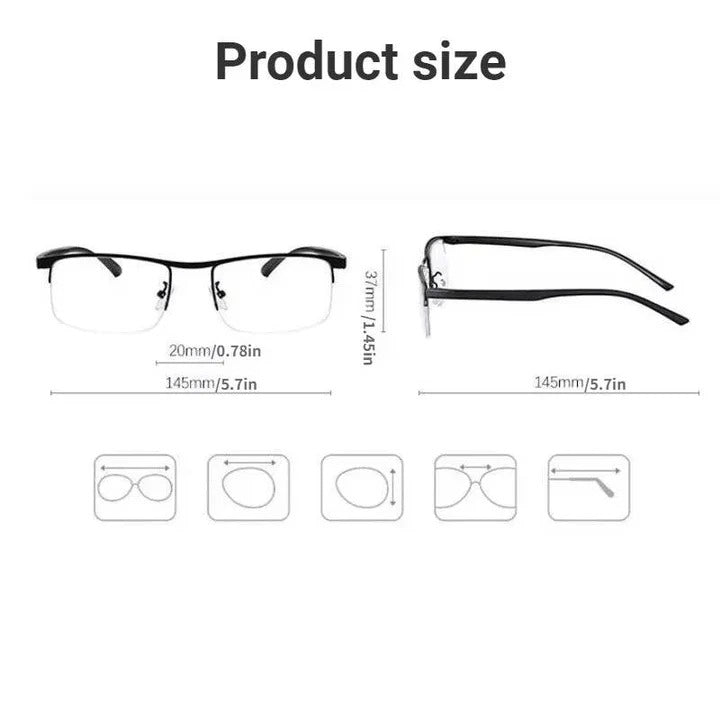Oak & Coral | Smart Progressive Reading Glasses with Blue Light & UV Protection