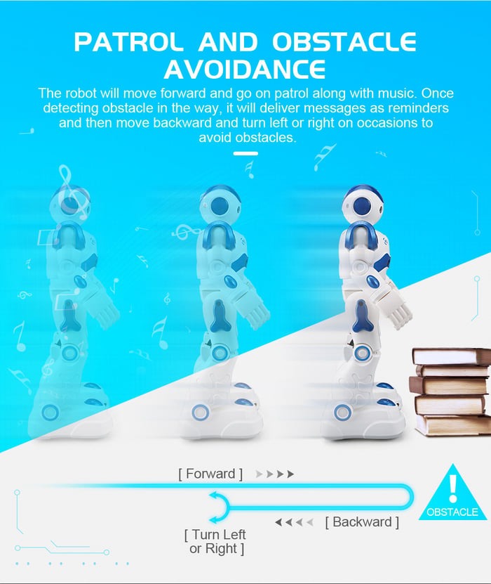 Oak & Coral | Smart Robot Toy for Kids | ThinkBot Interactive Learning Robot | Gesture Control | Dancing & Talking | Rechargeable