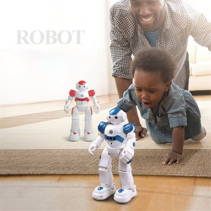 Oak & Coral | Smart Robot Toy for Kids | ThinkBot Interactive Learning Robot | Gesture Control | Dancing & Talking | Rechargeable