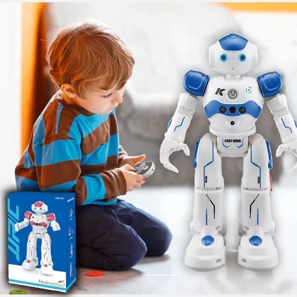 Oak & Coral | Smart Robot Toy for Kids | ThinkBot Interactive Learning Robot | Gesture Control | Dancing & Talking | Rechargeable