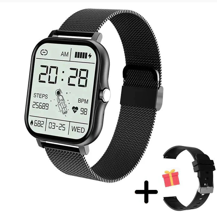 Oak & Coral | Smart Watch Fitness Tracker with Bluetooth Calling