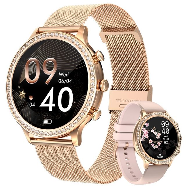 Oak & Coral | SmartPulse Watch – Premium Smartwatch with Advanced Health Tracking and Stylish Design