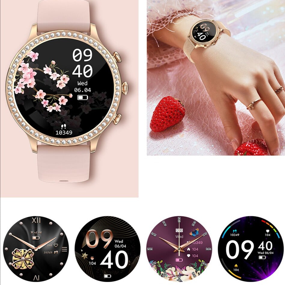 Oak & Coral | SmartPulse Watch – Premium Smartwatch with Advanced Health Tracking and Stylish Design