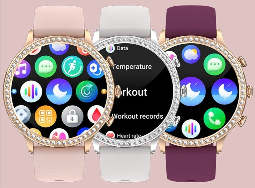 Oak & Coral | SmartPulse Watch – Premium Smartwatch with Advanced Health Tracking and Stylish Design