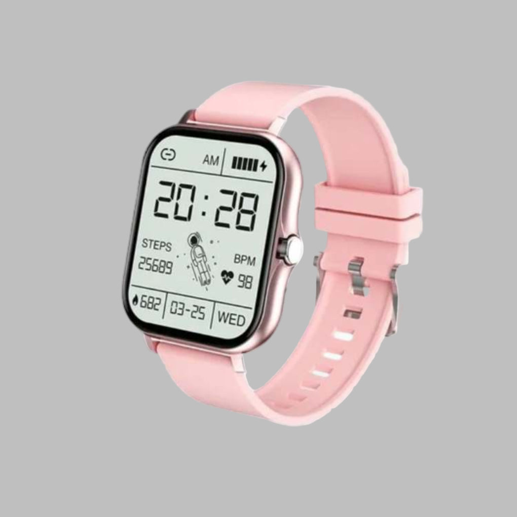 Oak & Coral | Smartwatch with Heart Rate and Activity Monitor