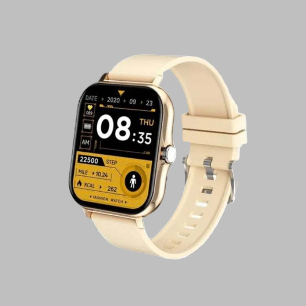 Oak & Coral | Smartwatch with Heart Rate and Activity Monitor
