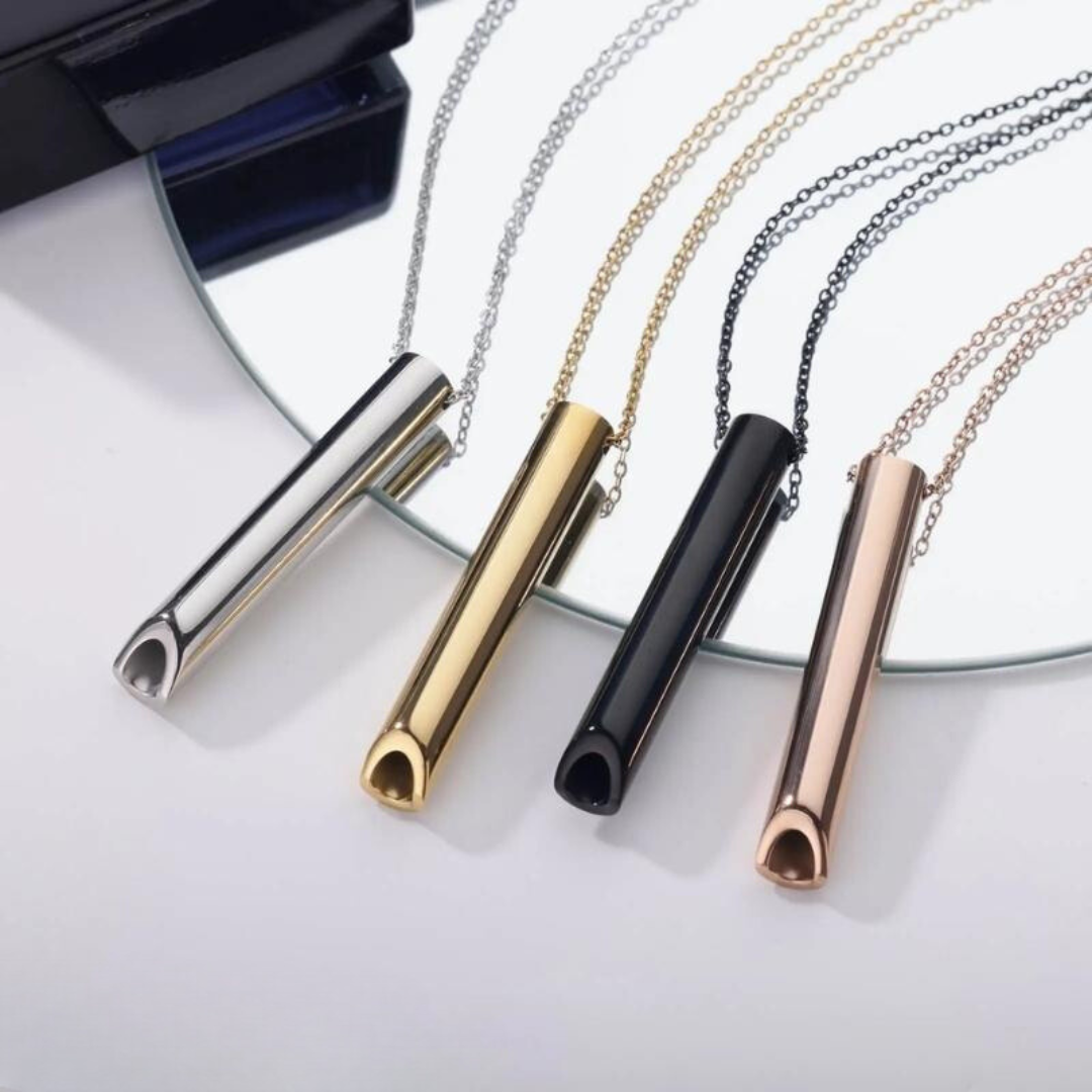 Oak & Coral | Smoke-free Breathing Aid – Stop Smoking Breathing Necklace without Nicotine