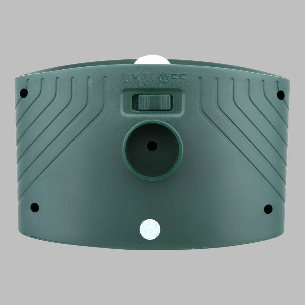 Oak & Coral | Solar Powered Ultrasonic Garden Pest Repeller with Flashing Light