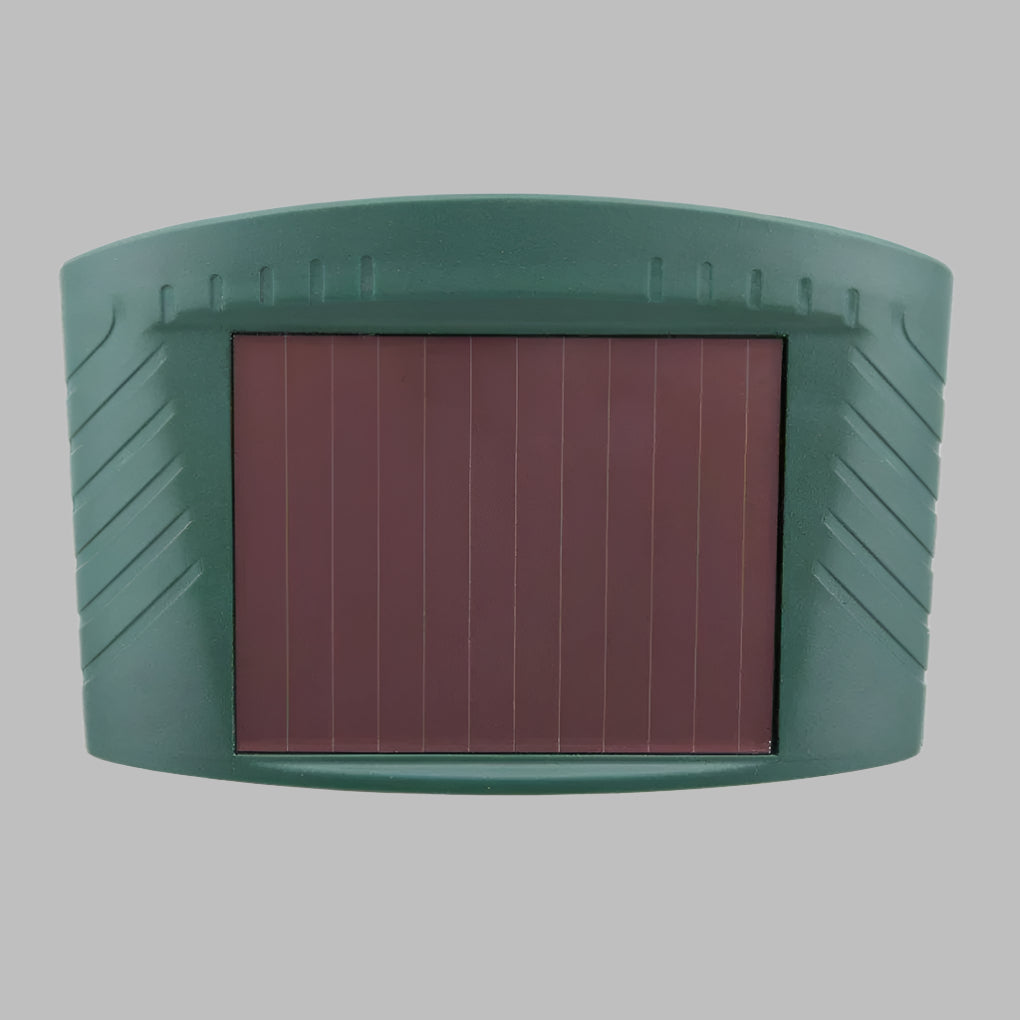 Oak & Coral | Solar Powered Ultrasonic Garden Pest Repeller with Flashing Light