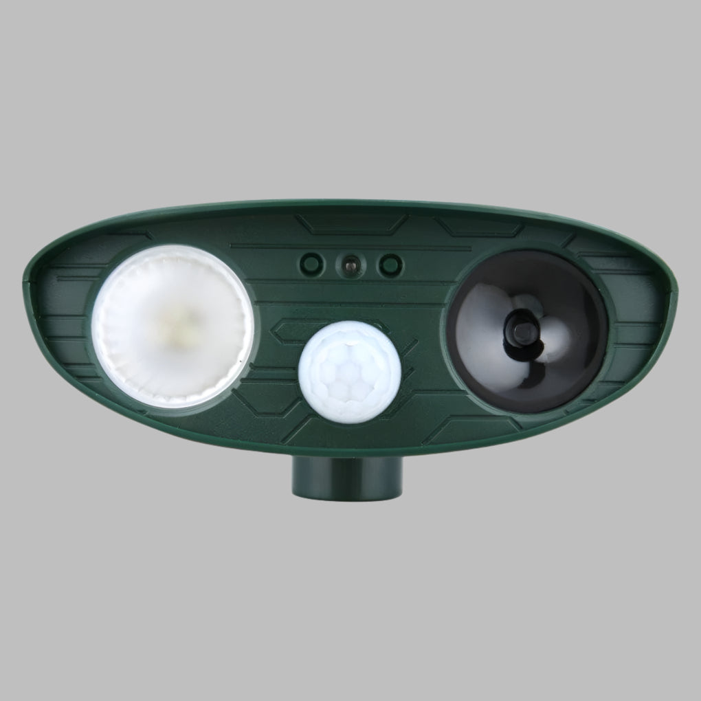 Oak & Coral | Solar Ultrasonic Pest Repeller with LED Flash