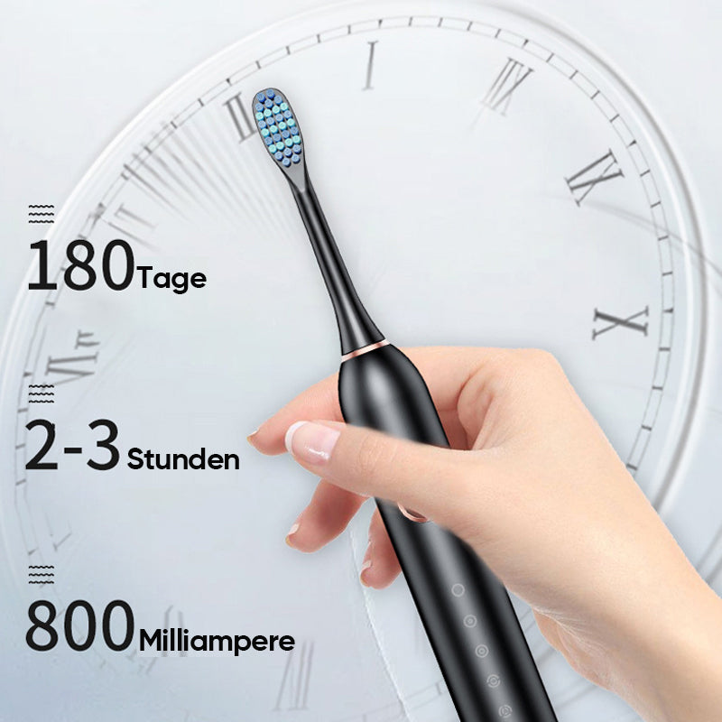 Oak & Coral | Sonic Electric Toothbrush | 6 Modes & IPX7 Waterproof | White, Black, Pink