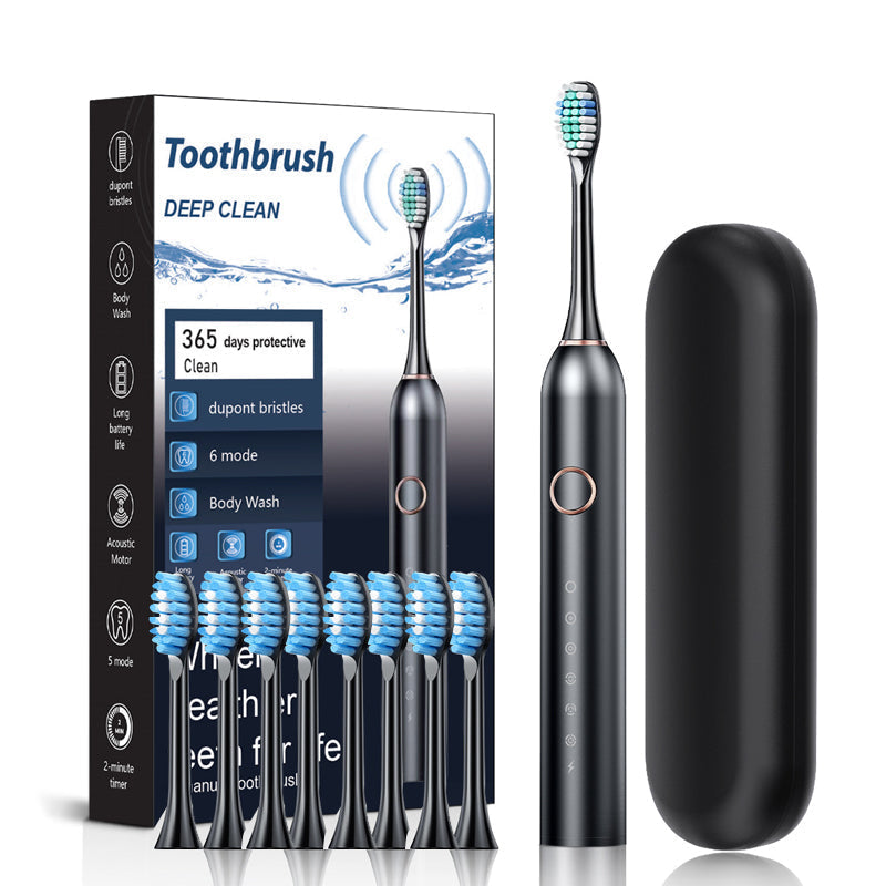 Oak & Coral | Sonic Electric Toothbrush | 6 Modes & IPX7 Waterproof | White, Black, Pink