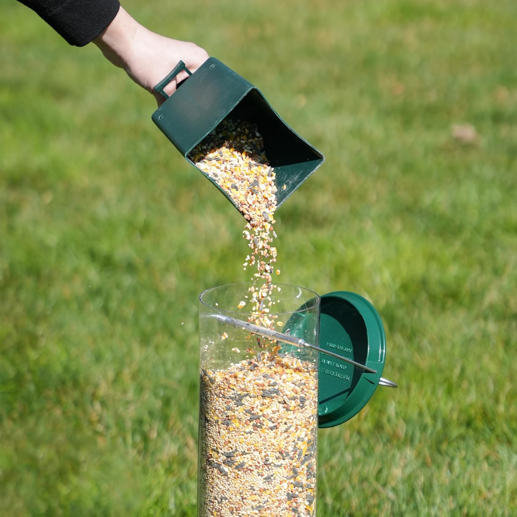 Oak & Coral | Squirrel Proof Bird Feeder for Outdoor Garden