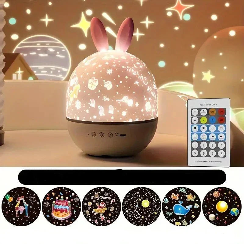 Oak & Coral | Star Projector - Magical Starry Sky & Soothing Music