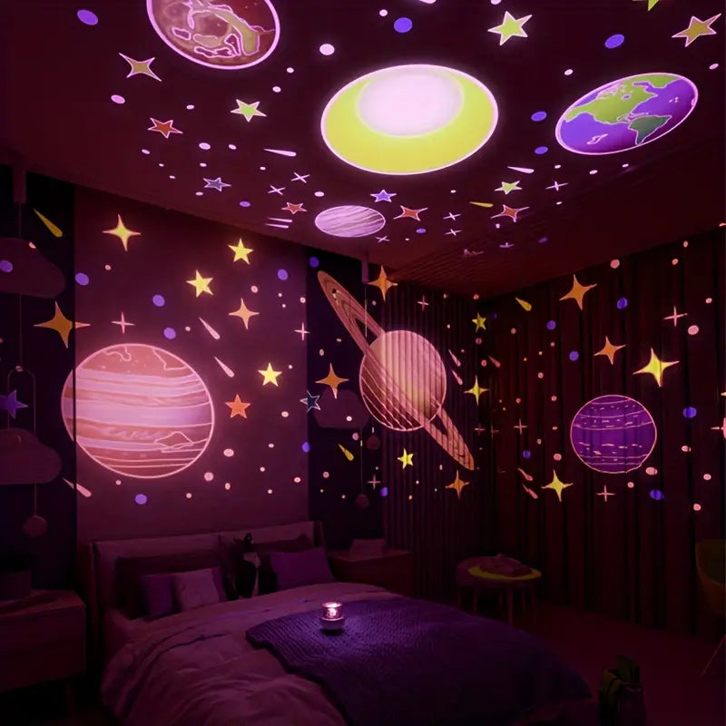 Oak & Coral | Star Projector - Magical Starry Sky & Soothing Music