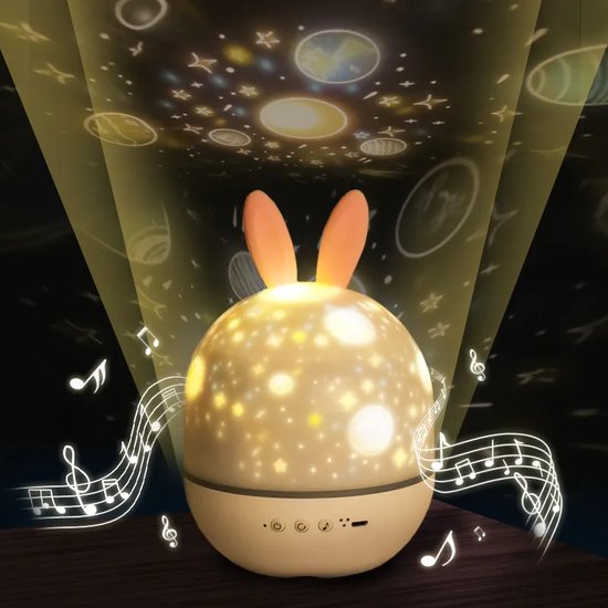 Oak & Coral | Star Projector - Magical Starry Sky & Soothing Music