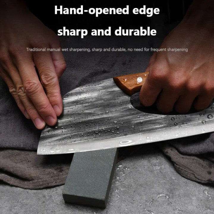 Oak & Coral | Steel Supreme Precision Forged Kitchen Knife