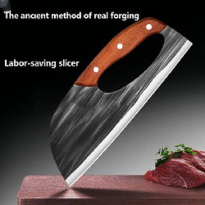 Oak & Coral | Steel Supreme Precision Forged Kitchen Knife