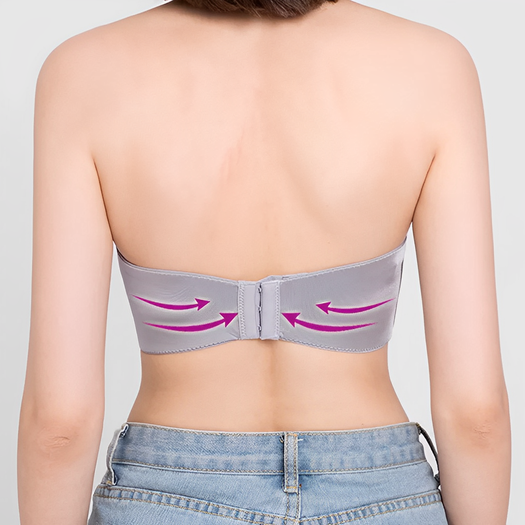 Oak & Coral | Strapless Push-up Bra for Maximum Lift